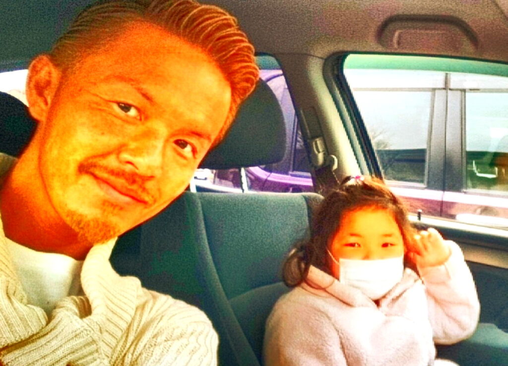 EXILE ATSUSHI RYO 姪っ子 出典：Xより