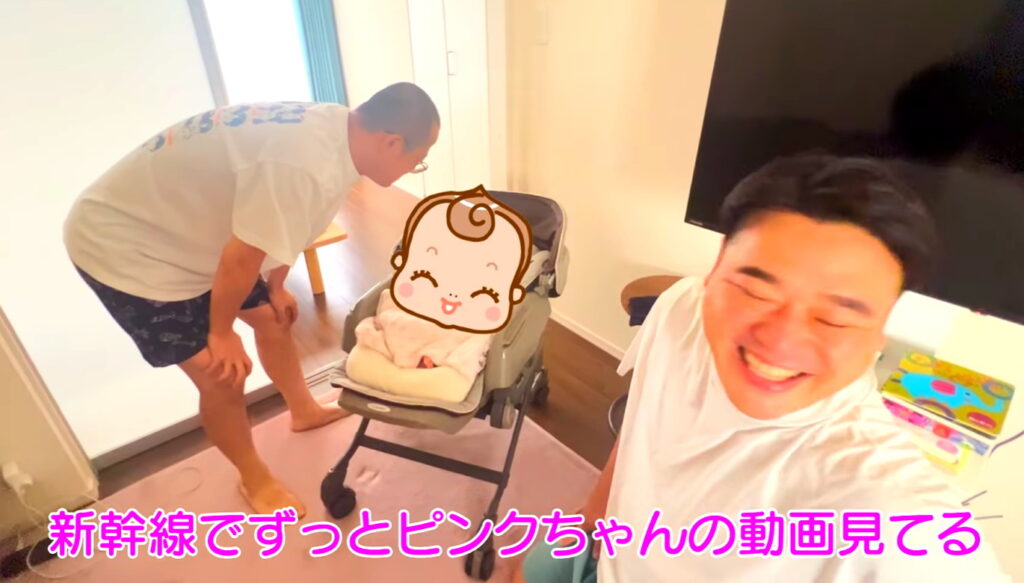 ちゃんぴおんず・大崎 子供 出典：ちゃんぴおんずのYouTubeより