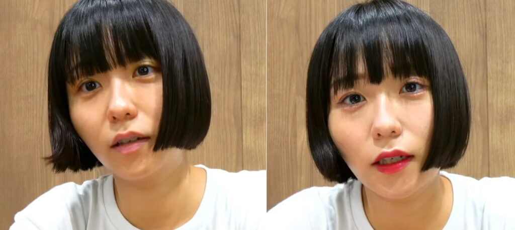 江戸マリー・角井 すっぴん 出典：江戸マリーの珍雰館チャンネルより