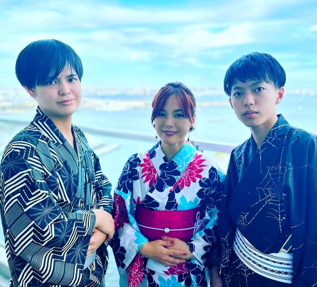 相川七瀬 息子 出典：インスタグラムより